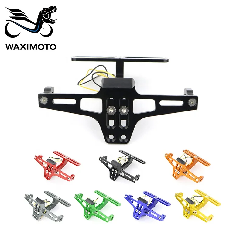 Waximoto универсальное приспособление для послепродажного обслуживания держатель номерного знака выпрямитель крыла хвостовой части CNC T6 6061 алюминиевый сплав