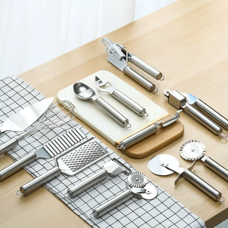 Kitchen Tools Set Stainless Steel Household Premium Cooking Utensils Set DL209 Stainless Steel Utensils Set