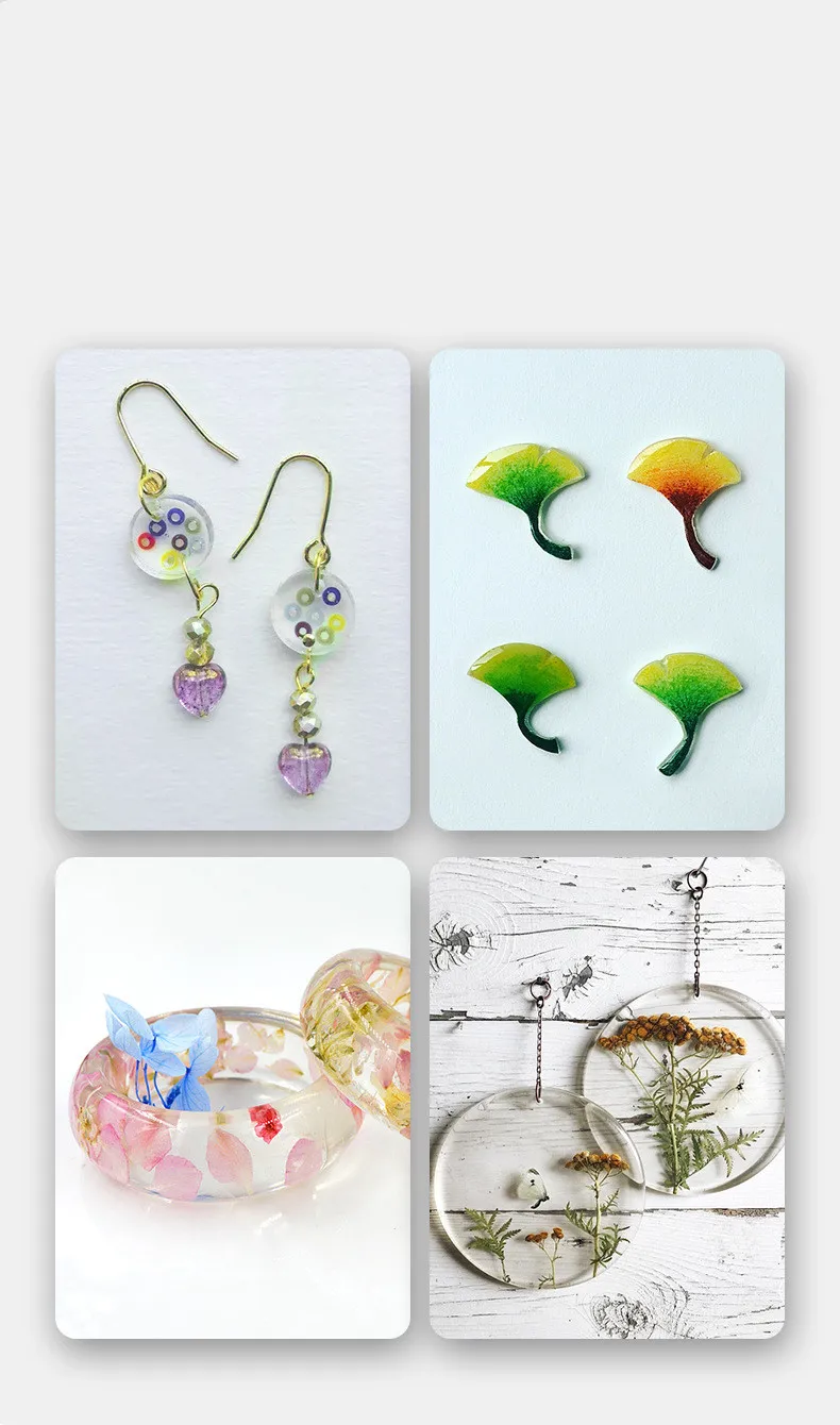 
wholesale uv curing resin Hard Type for Making DIY Jewelry Artwork Hard Transparent Glue 300g UV Resin epoxy 