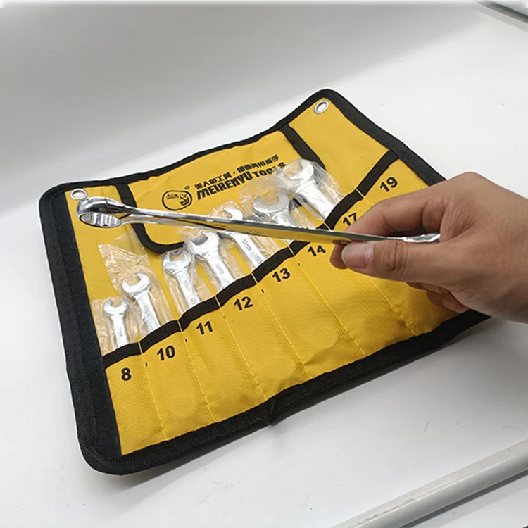 Polishing Combination Spanner Wrench Tool Set End Box Wrenches For Cars Repair