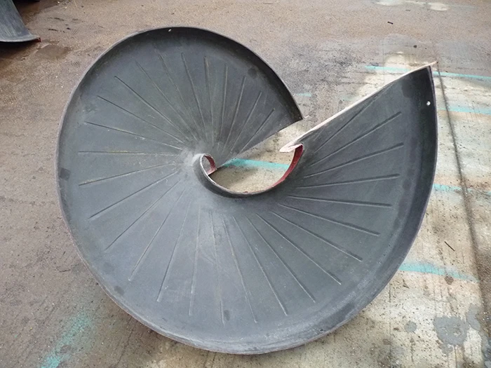 China Mineral Separator Gravity Spiral Concentrator, Spiral Chute Separator