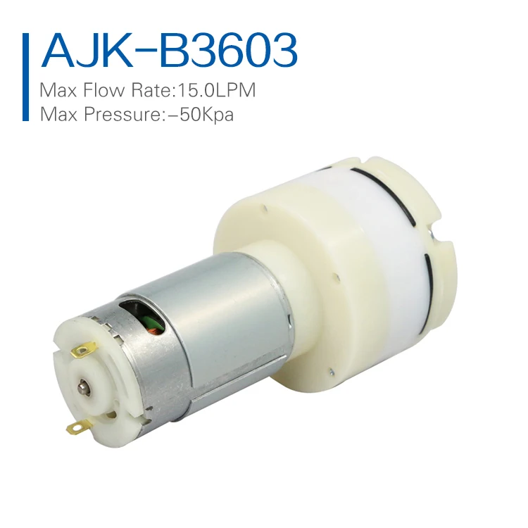 High Pressure Small Vacuum Pump For Breast Pump Hydroponic Electric Micro Vacuum Pump