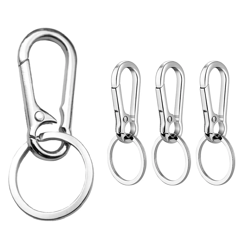 Metal Keyrings  Custom Keychains MetalKeychains Holder Organizer for Car Key Finder Metal Keychain Carabiner Clip