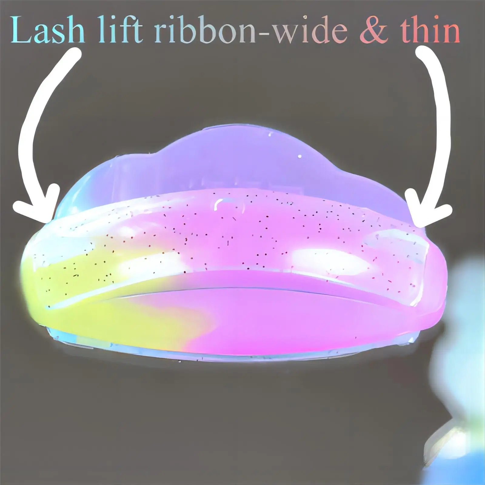 Silicone Ribbon String For Lash Lift Japanese Lash Style Band Mix Size Mia Shield cover Self sticky Lash Shade Perm Compensators