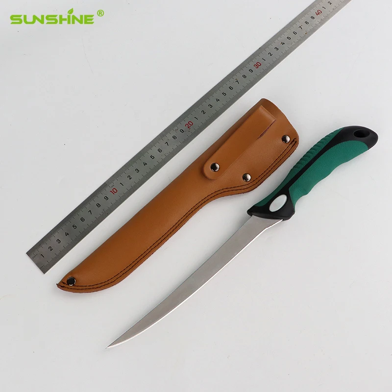 SUNSHINE Japanese sashimi sushi knife with TPR Handle professional kitchen knives butcher cooking tools