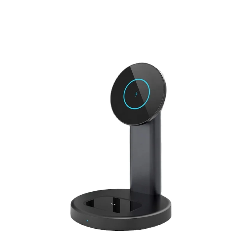 New Arrival Qi 3 In 1 Wireless Charging Fashion High Quality S36 Magnetic Phone Stand With Charging