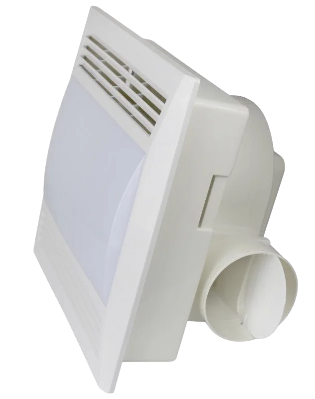 Bathroom Ceiling Plastic Exhaust Fan with Light etl