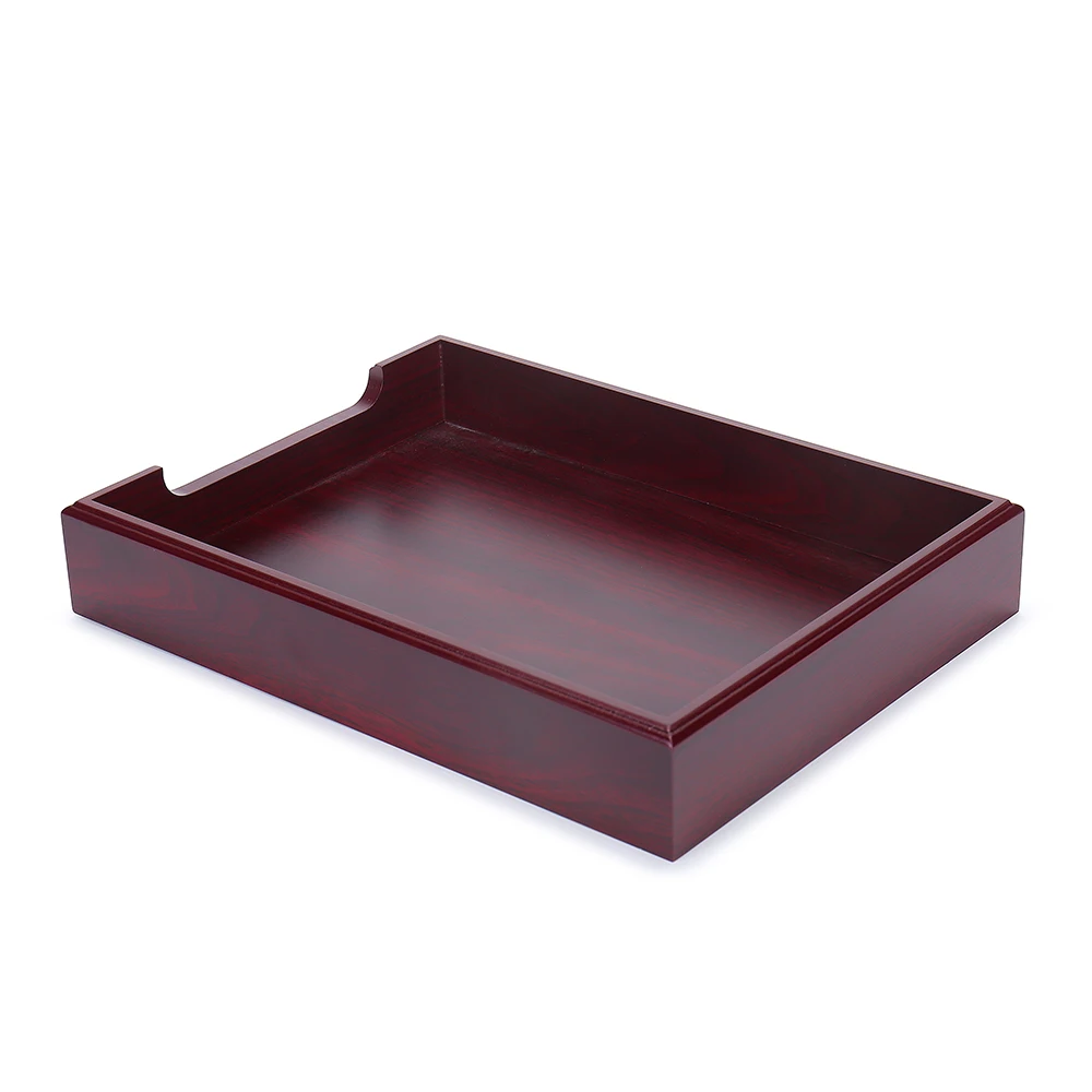 In Stock Fast Delivery Luxury 7 Piece Wooden Desk Set 7 Pieces Desk Organizer