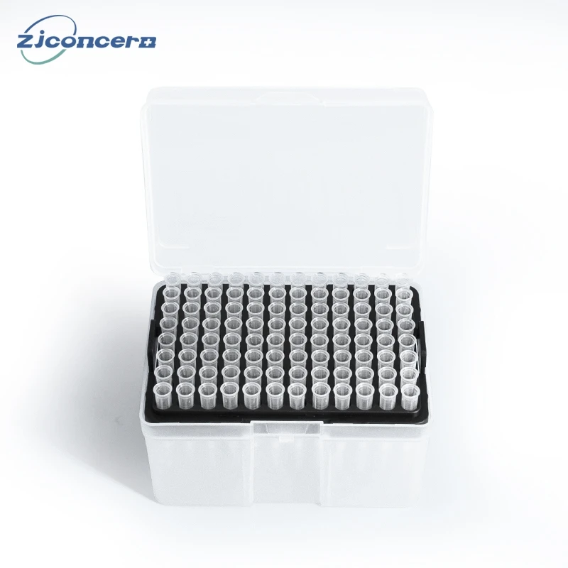 Одноразовые лабораторные расходные материалы, наконечники пипетки, низкое удержание, Dnase Rnase, Pryogen-free, стерильные, 10ul 20ul 100ul 200ul 1250ul