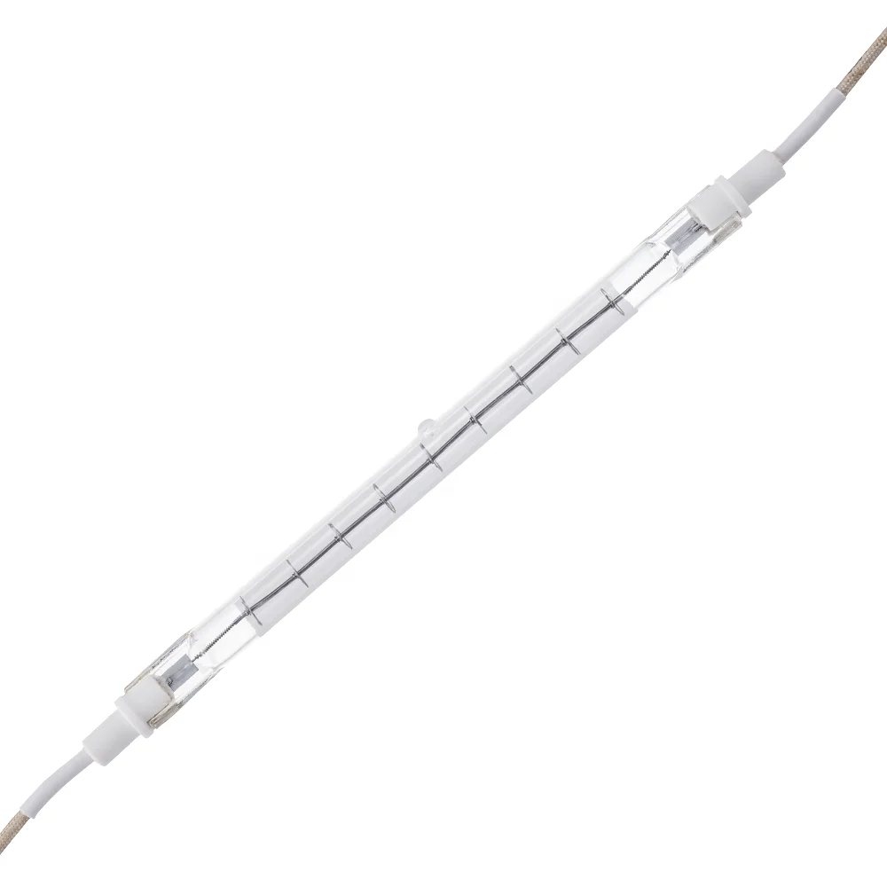 ODM quartz tube halogen Single tube short wave straight infrared heat lamp