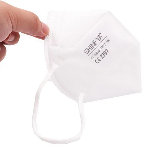 
EU Whitelist BSI CE2797 Mascherina CE Dust FFP2 NR Particulate Respiradores Face Mask Manufacturer 
