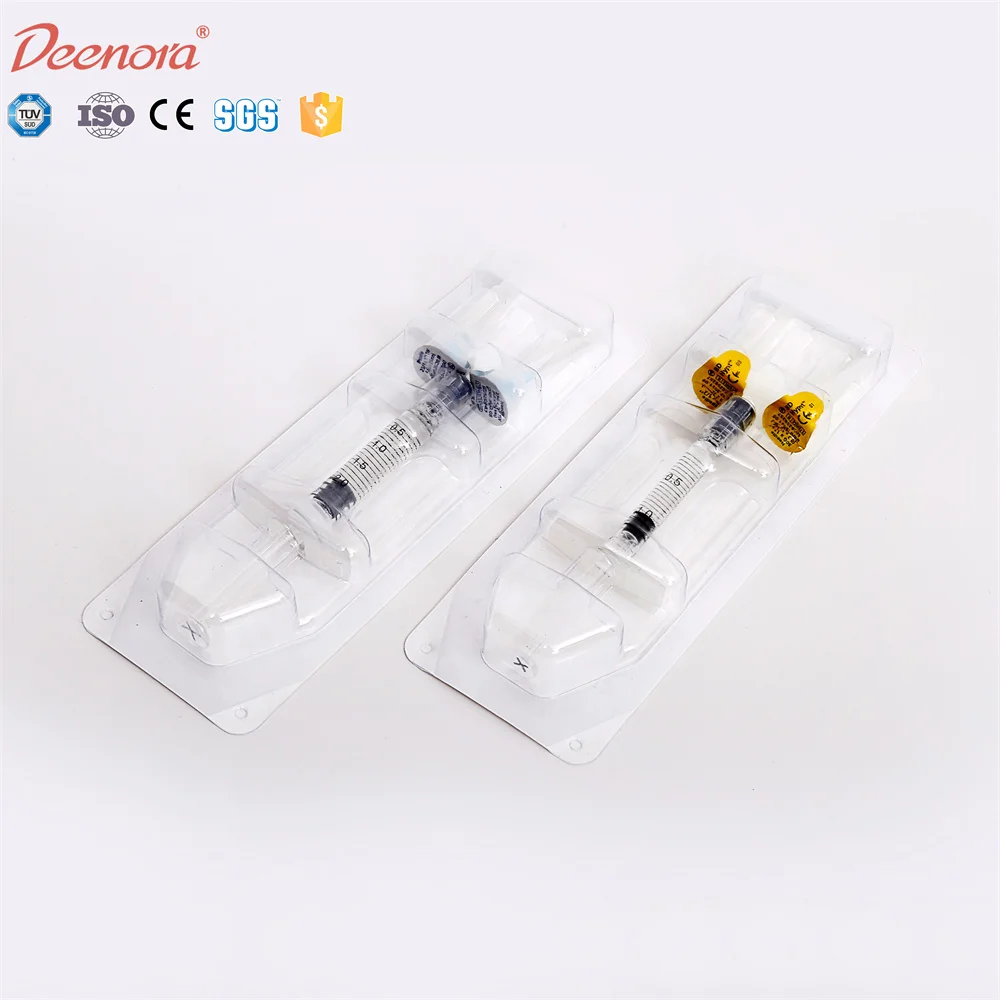 Deenora Hot Sale korean syringe cross linked injection breast  buttock enlargement knee under eye hyaluronic acid dermal filler