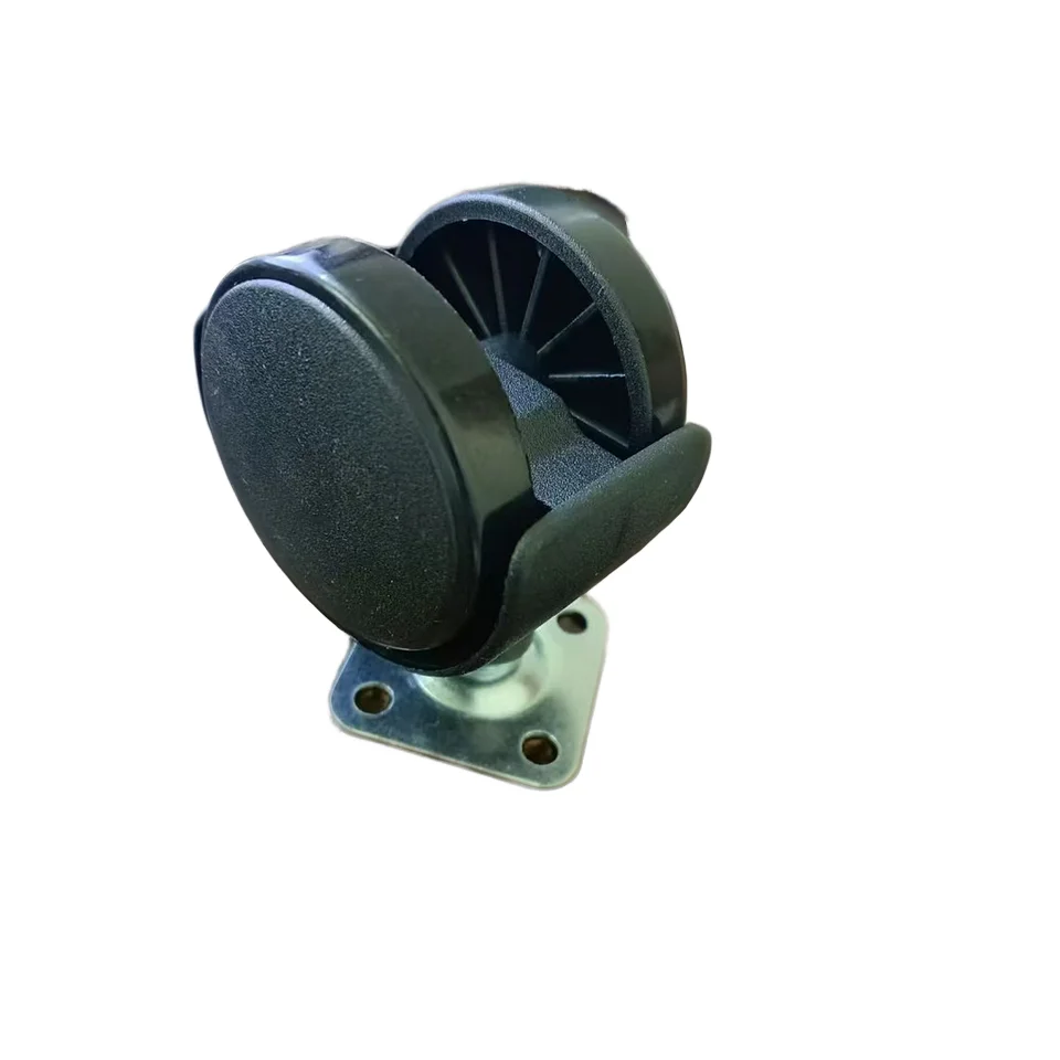 Supplying 2  Inch 50mm  Metal Hood Plastic Caster Wheel Furniture Nylon Wheel Sofa Office Chair Living Room Dining