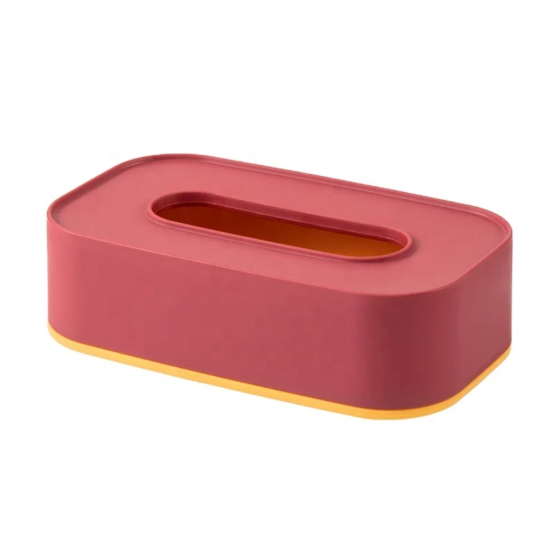 
Napkin Holder Custom Tissue Container Eco Friendly Tissue Storage Cheap Napkin boxes Plastic Tissue Box Holder For Hotel 
