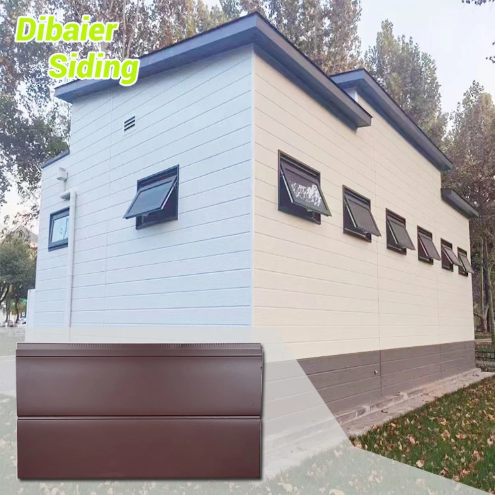 16mm waterproof  decorative metal siding panels sip panel exterior pu cladding sandwich panel