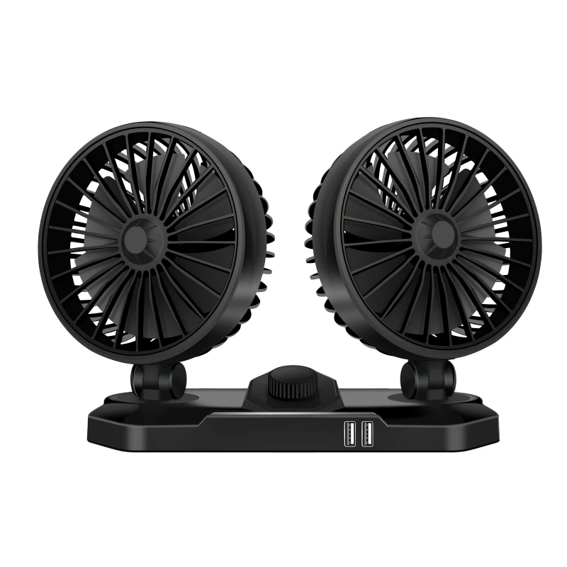 New Arrival Car Usb Portable Cooling Fan Motor 24V 360  Degree Adjustable Air Supply Fan For Car