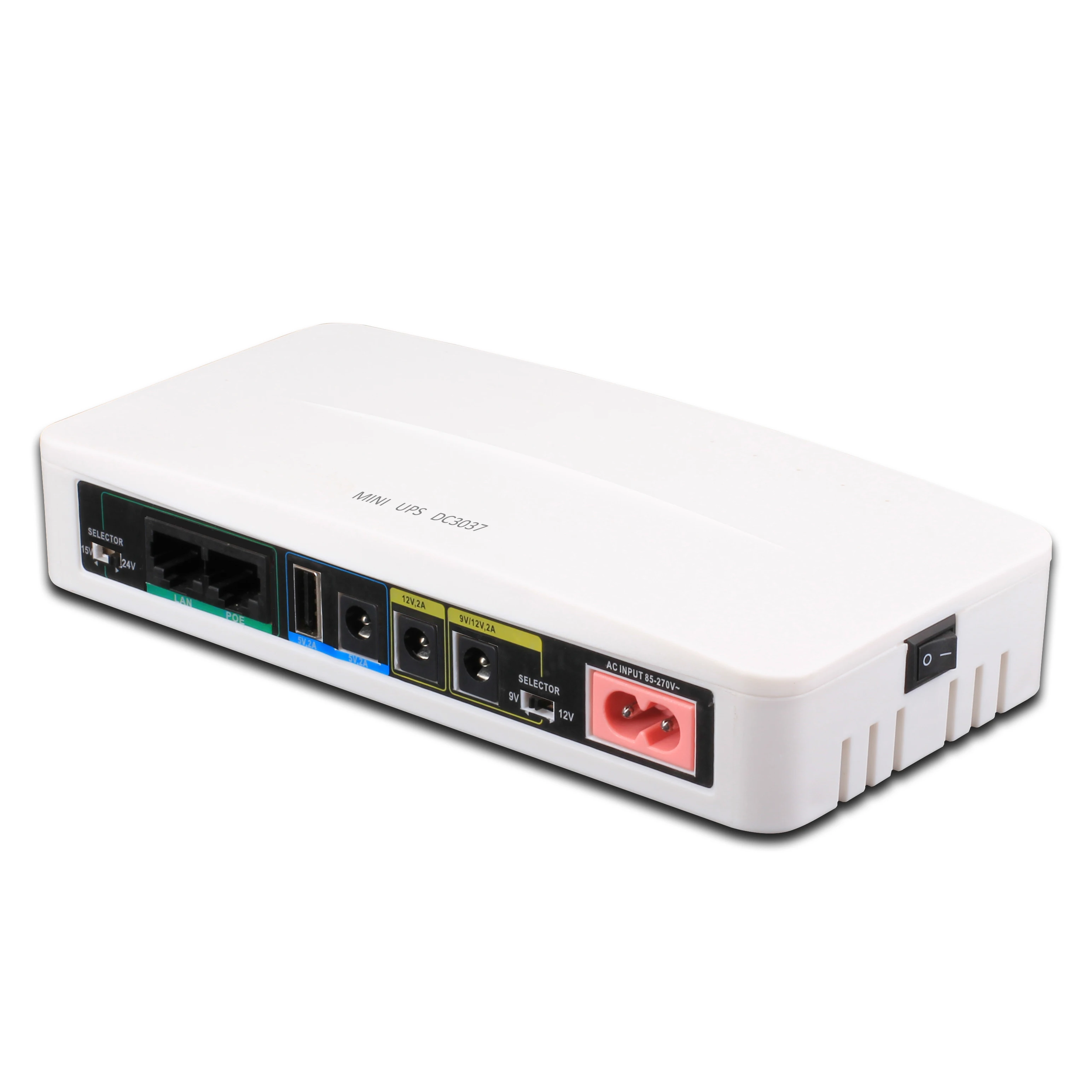 Мини Wifi маршрутизатор UPS 12v 5v 9v 24v с блоком питания POE источники бесперебойного (ups)
