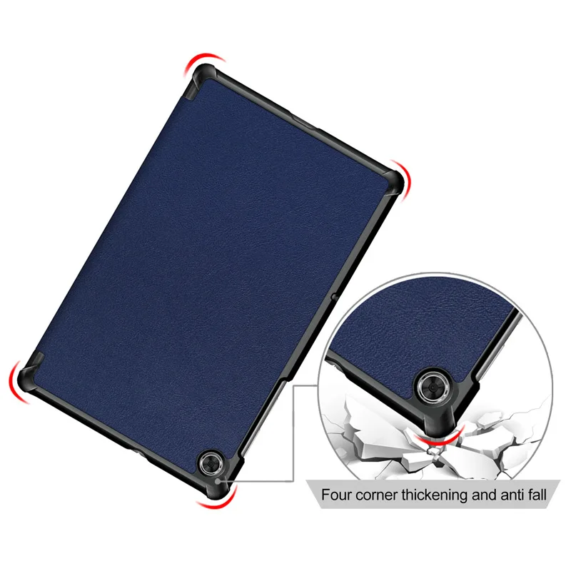 For Lenovo TAB M10 HD 2nd Gen 2 TB-X306X X306 X306X 2020 M10HD Tablet Case Custer Fold Stand Bracket Leather Cover