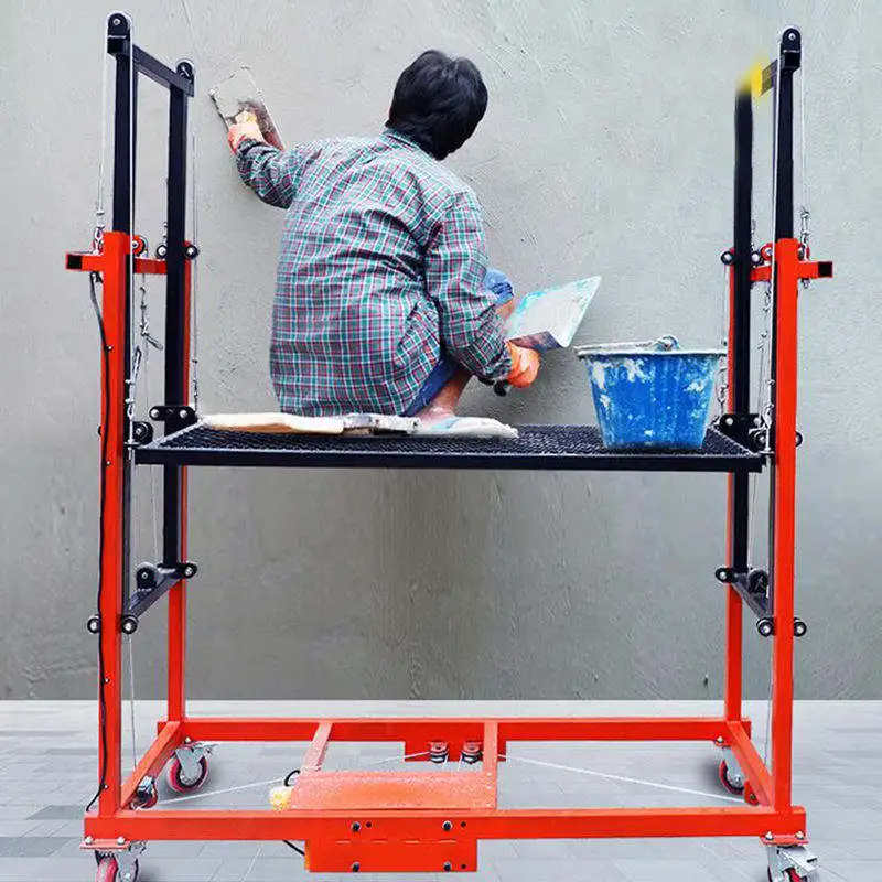 Electric Lifting Scaffolding Mobile,Indoor Freight Lift Electric Lifting Scaffolding For Sale