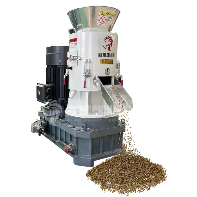 New Chicken Manure Pellet Machine for Poultry Feed Organic Fertilizer Pellet Machine for Farm Use