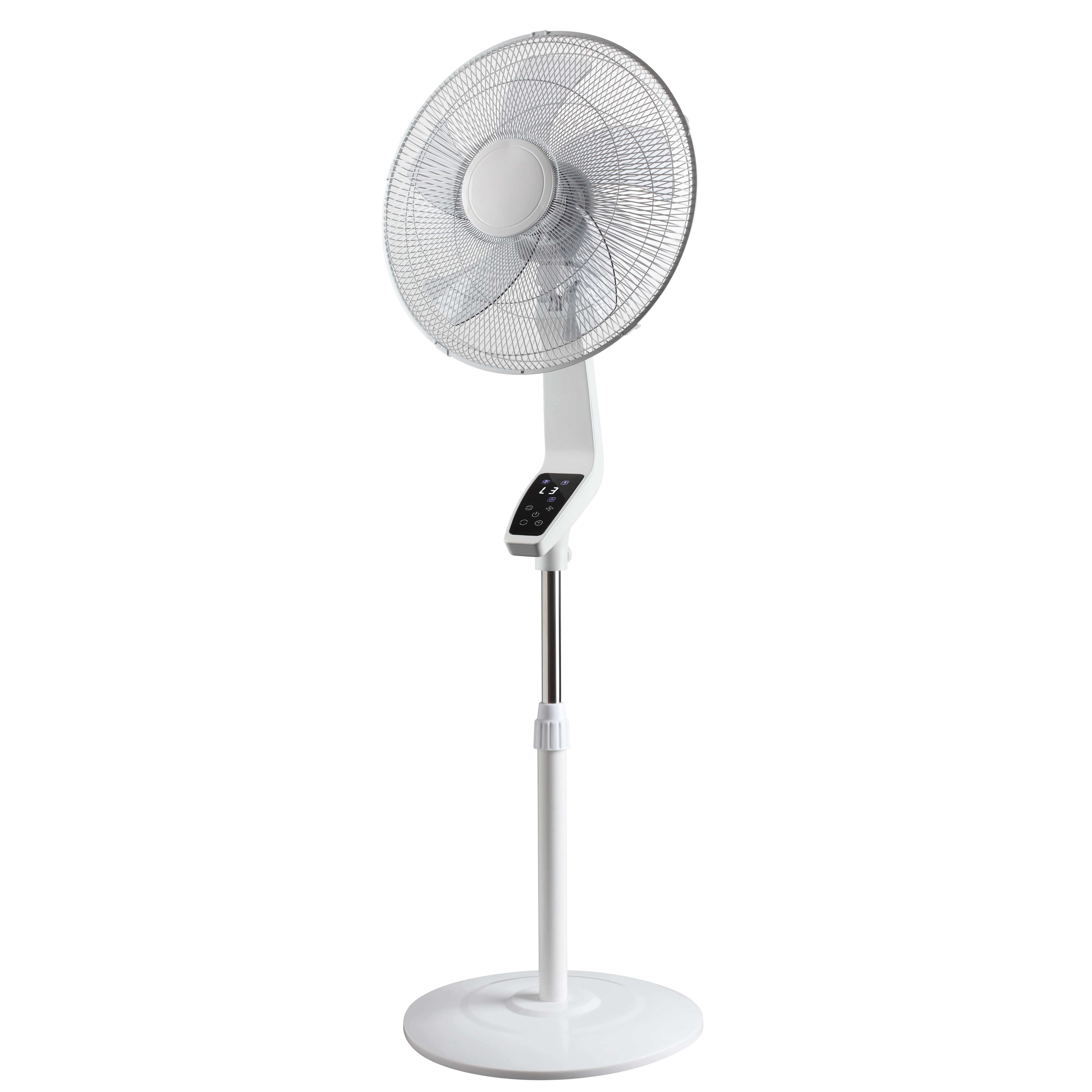 K-AIR Household industrial office cheap price round pedestal floor cooling oscillating electric plastic 16inch stand fan 2