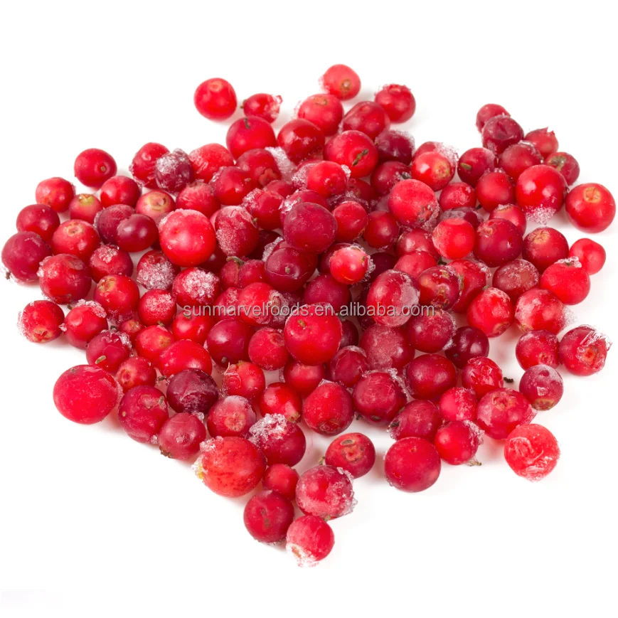 Quick Frozen Fruit Berry for Beverage Producing organic frozen lingonberry bulk
