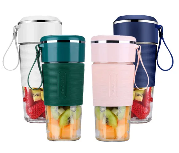 Amazon hot-selling household portable juicer food grade plastic fruit and vegetable juicer