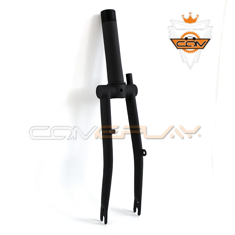 Factory Direct Titanium Cycling Trifold Bicycle Frame Front Fork V Brake Wholesale Bicycle Parts Spring Suspension Disc Brake