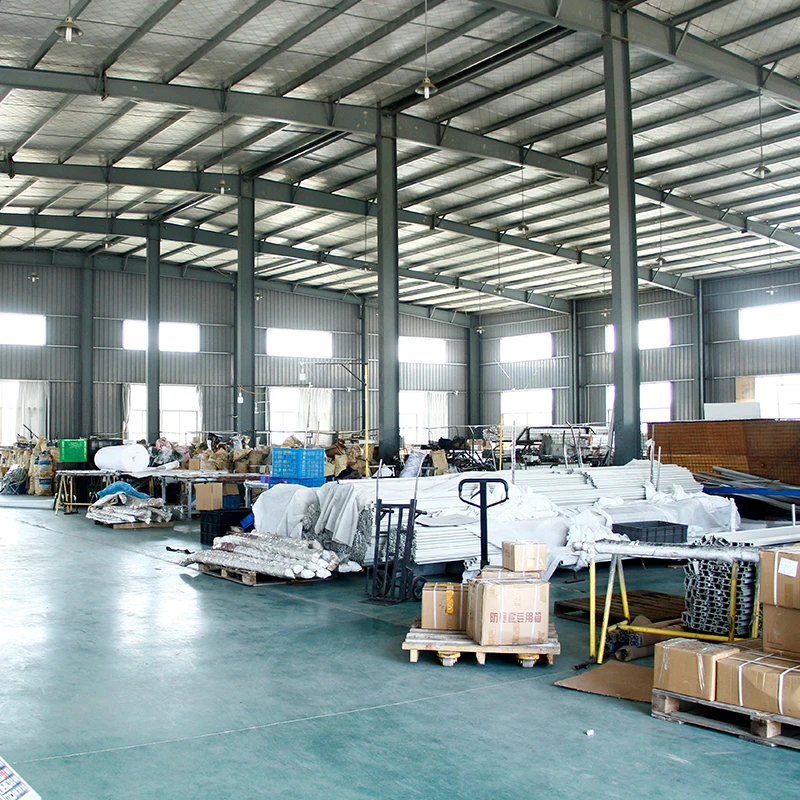 Factory straight size three hole four-way handrail connector accessories