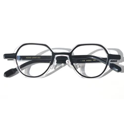 wholesale retro acetate optical eyeglasses fashion glasses frames high quality blue light anti eyeglass men Anti Eyestrain