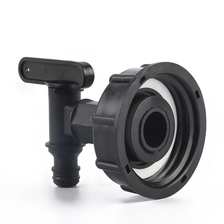 Пластиковая крышка с диспенсером Plastikowy kran do beczek / Spustowy dla 5 i 10 litrowe gwint DIN 51