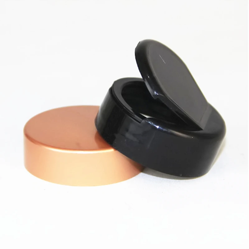 100-350cc PET Blank Red Blue Black Pill Bottle Plastic With Triangle Lid with Aluminum Foil Sealer