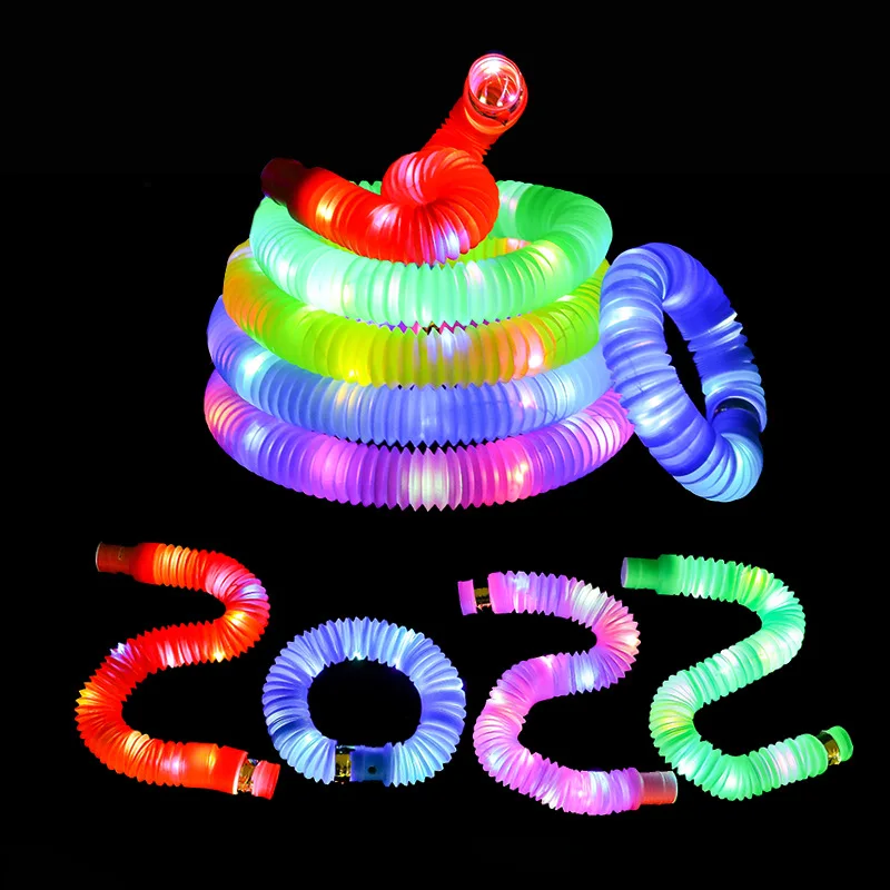 2023 новые светящиеся трубки игрушки сенсорные для малышей сувениры на день рождения инструменты снятия стресса и