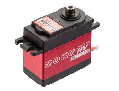 S0200 20KG standard size waterproof steering gear HV Digital RC Servo For RC Car