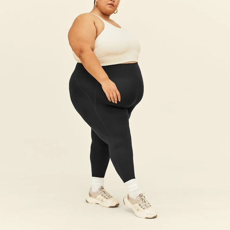 2024 hight quality newest gym fitness sets breathable plus size XL-6XL 4 way stretch yoga set with pocket gym wear women sets