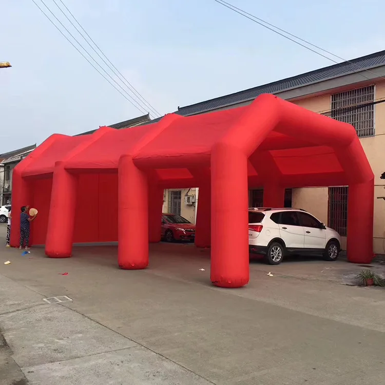 Large Outdoor Inflatable Event Tent/inflatable Tent Inflatable Event Cube Tent With Led Lights