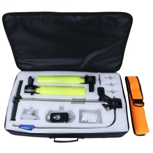 (Whole Set )Mini Diving Oxygen Cylinder High Pressure Air Pump Scuba Tank Refill Adapter Set