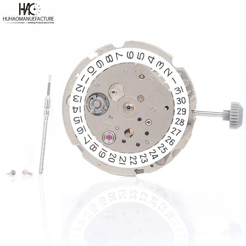 In Stock Precision Automatic Japan Movement 8200 Automatic Mechanical Date Setting Watch Movement