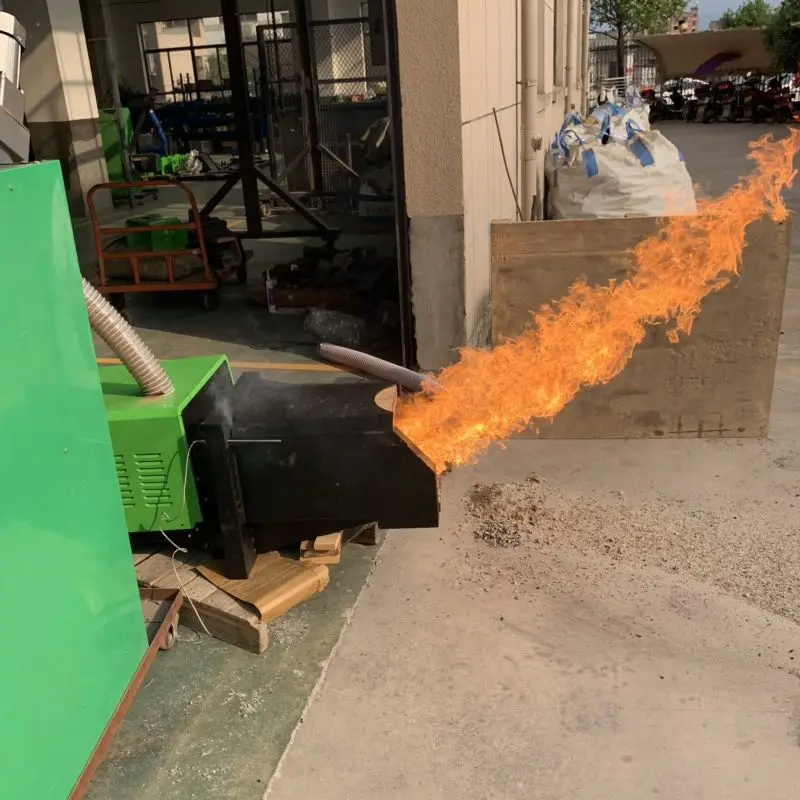 
12 Months Warranty Automatic Ash Cleaning Biomass Wood Pellet Burner 