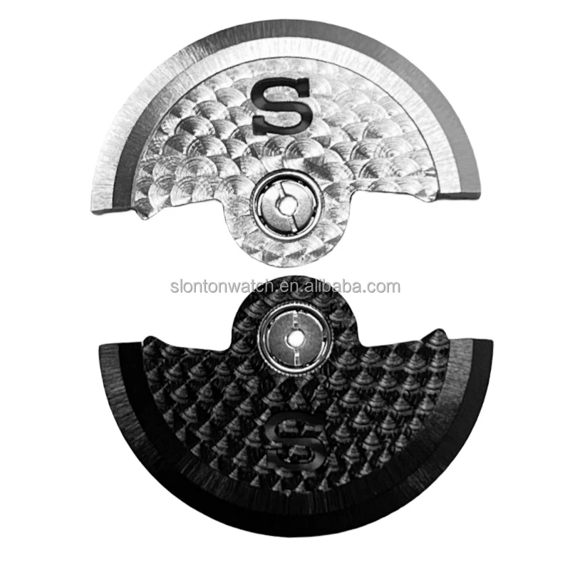 Slonton high quality new design automatic watch parts NH36 NH35 rotor custom nh35 movement rotor for sale