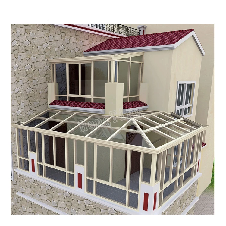 cast aluminum supplier design 4 season sunroom size glass house sunrim