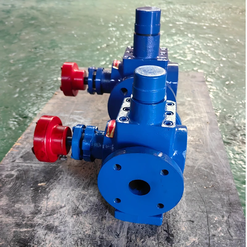 YCB series arc gear oil pump with low flow and low noise