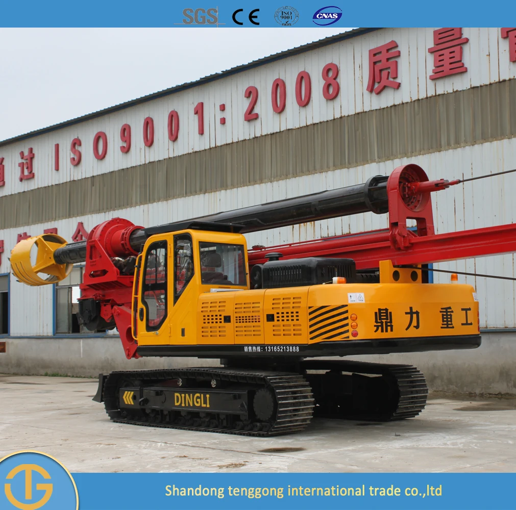 Pile Spare Parts Long Spiral Rotary Portable Drilling Rig