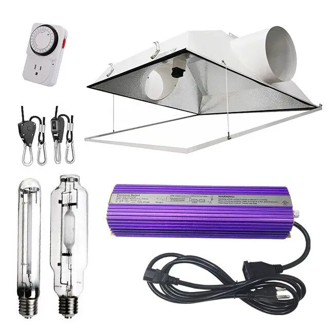 6 inch 8 inch AC Reflector For HPS HSP Lamps Indoor Hydroponics