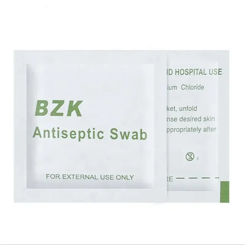 Benzalkonium Chloride Antiseptic Towelette First Aid Wound Hand Sanitizing Wipes for Cleaning Use BZK Wet Wipes