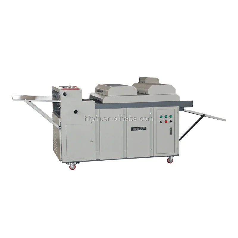 CF620  A2 size  automatic sheet paper  spot UV  and full uv coating machine