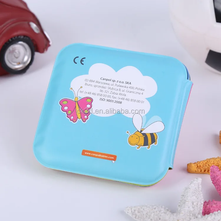 Esummi Educational Waterproof baby bath book for kids, Cute duck Floating Plastic Books Child Book Printing