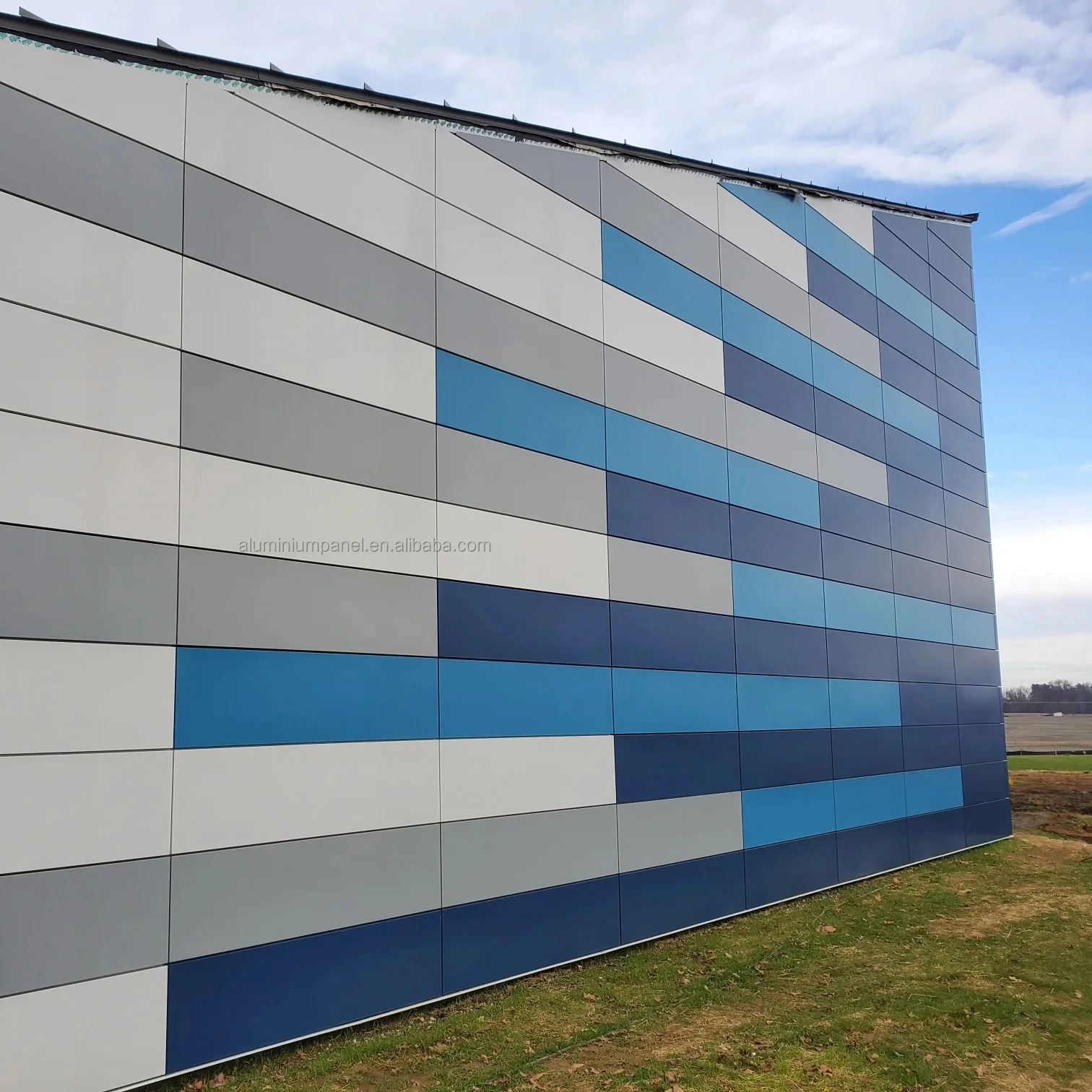 Aluminum Composite Panel Exterior Wall Panel Project Custom Aluminum Facade Panel