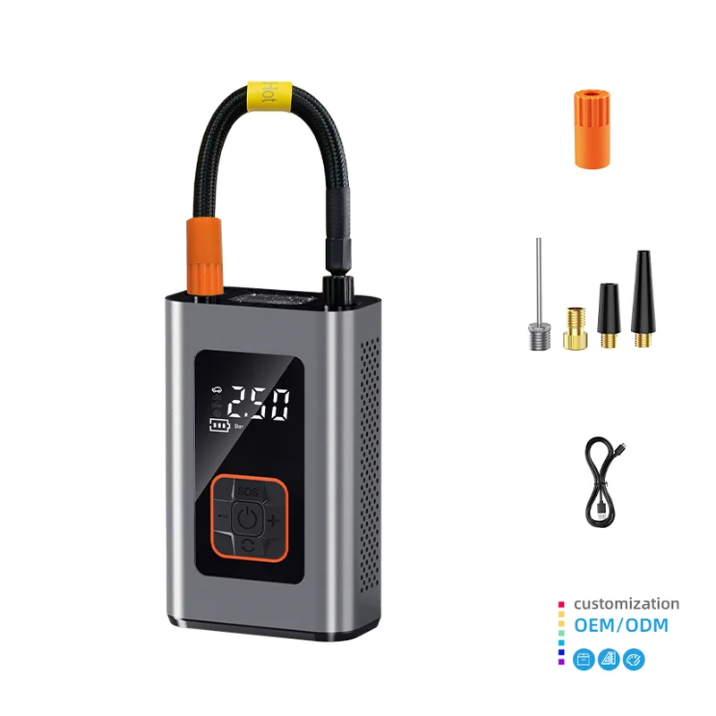 Abs Inflator Pump Tire Inflator Air Pump Tire Inflator Air Pump Tire Air Compressor Car Portable Bicycle