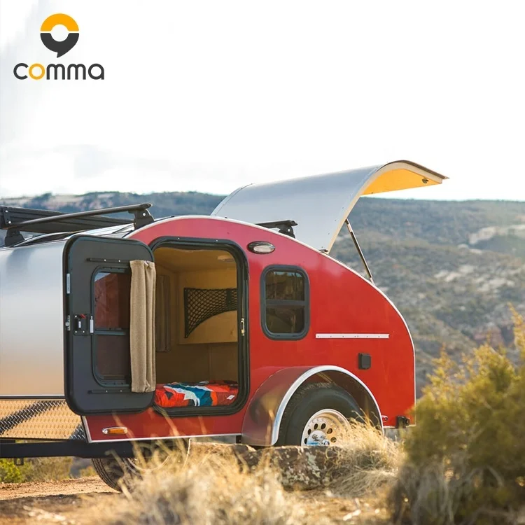  Hot sale offroad teardrop camping trailer camper mini